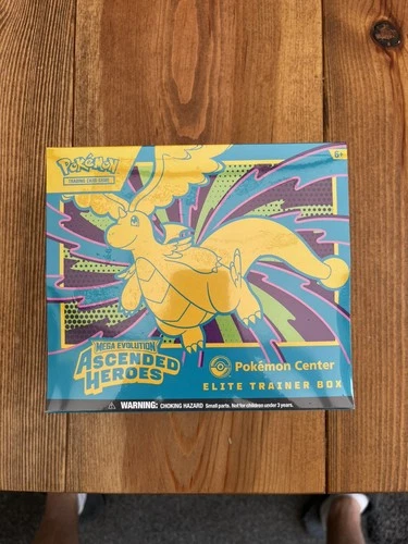 Ascended Heroes Pokemon Center Elite Trainer Box - ETB - New & Sealed