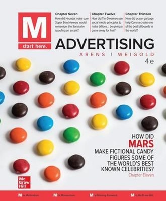 Advertising Paperback Michael F., Arens, William F. Weigold