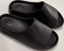 adidas Yeezy Slide Black Mens Comfort Lightwe...