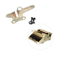 Index Card Scale for Groma Modell T Typewriter Part Original Ruler Holder thumbnail