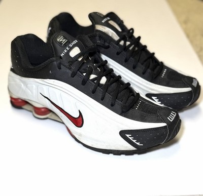 Nike Shox NZ Black White Red Men display picture 2