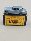 Vintage Matchbox Lesney #44 Rolls Royce Silver Cloud With Grey Metal Wheels...