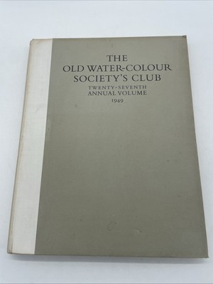 #ad #ad The Old Water colour Society’s Club 1949 Adrian Bury GBP 40.00