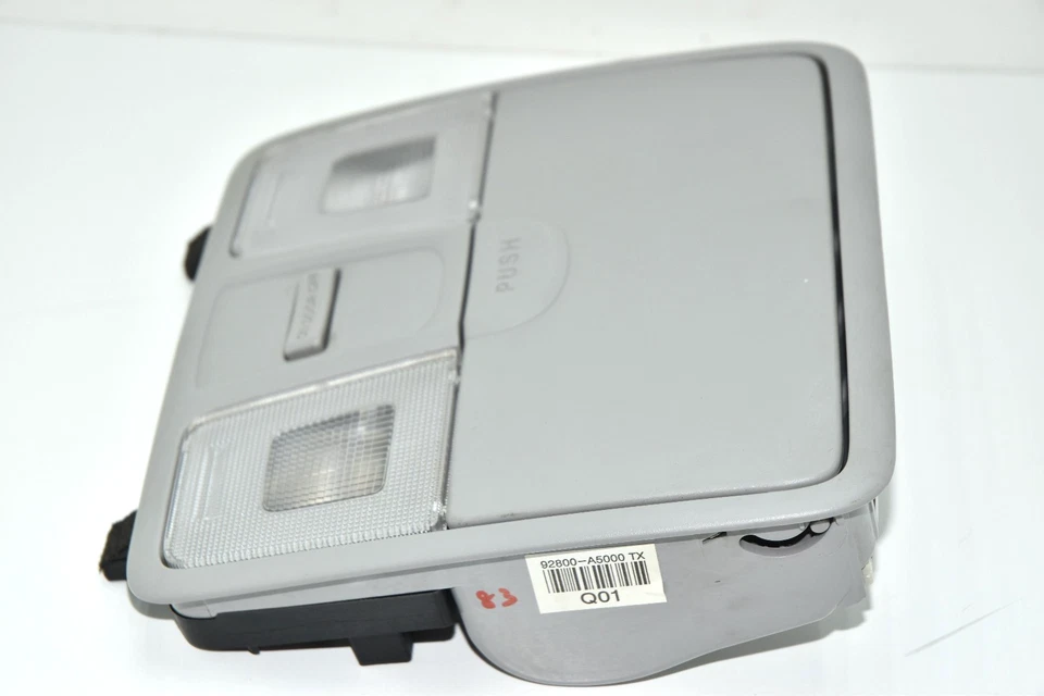 💎 Hyundai Elantra GT 2013-2017 gris consola superior domo mapa luz lámpara OEM Foto 3 de 4