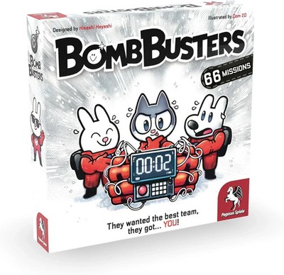 Bomb Busters Cooperative Board Game Pegasus Spiele NEW