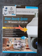 Sight Bulb WiFi Smart Camera & Light Pro, 75W Equivalent LED Light