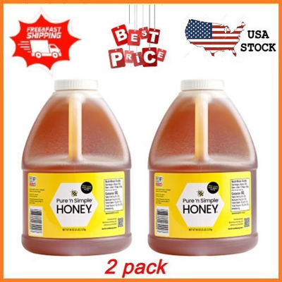 #ad NEW 2 pack Pure #x27;n Simple Honey 80 oz FREESHIPPING $34.70