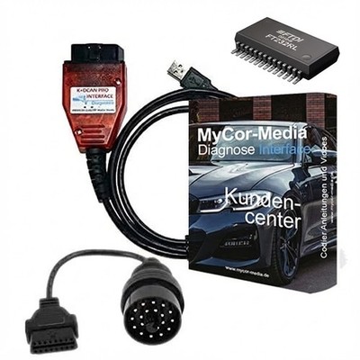 KDCAN Interface für BMW Baujahr 1996 bis 2001 INPA Rheingold NCS Expert WinKFP