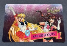 Sailor Moon Cardzillion Series 3 Foil Card 89 Bandai- Sailor Venus/ Jupiter