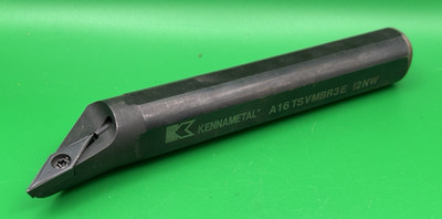 Kennametal A16TSVMBR3E 1'' Indexable Boring Bar 6'' OAL Uses VBGT 332 Inserts