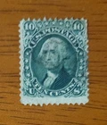 Vintage US Stamp #68 Washington Used - CV $55