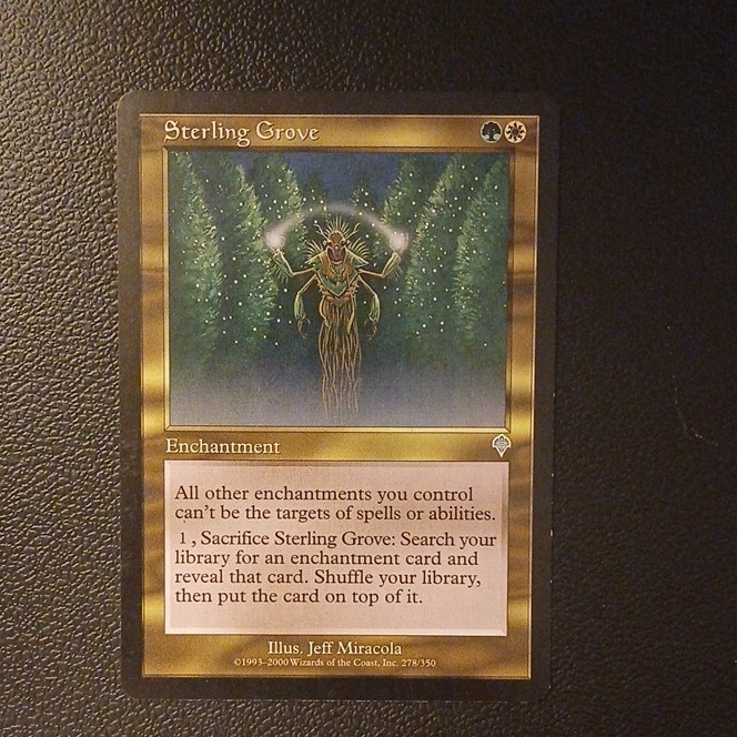 Sterling Grove Invasion Uncommon NM MTG Magic The Gathering