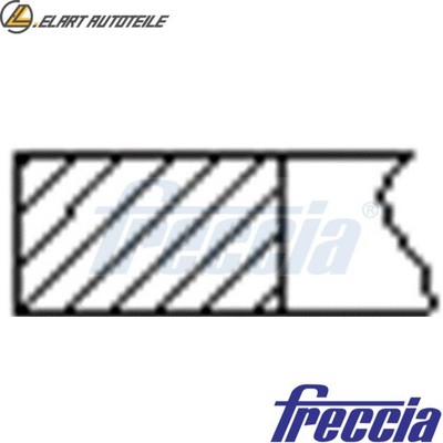 4x KOLBENRINGSATZ FR10-373800 FÜR CITROËN KDY/KDZ/KDXK2AK2BK1FK1G 1.4L 4cyl AX 