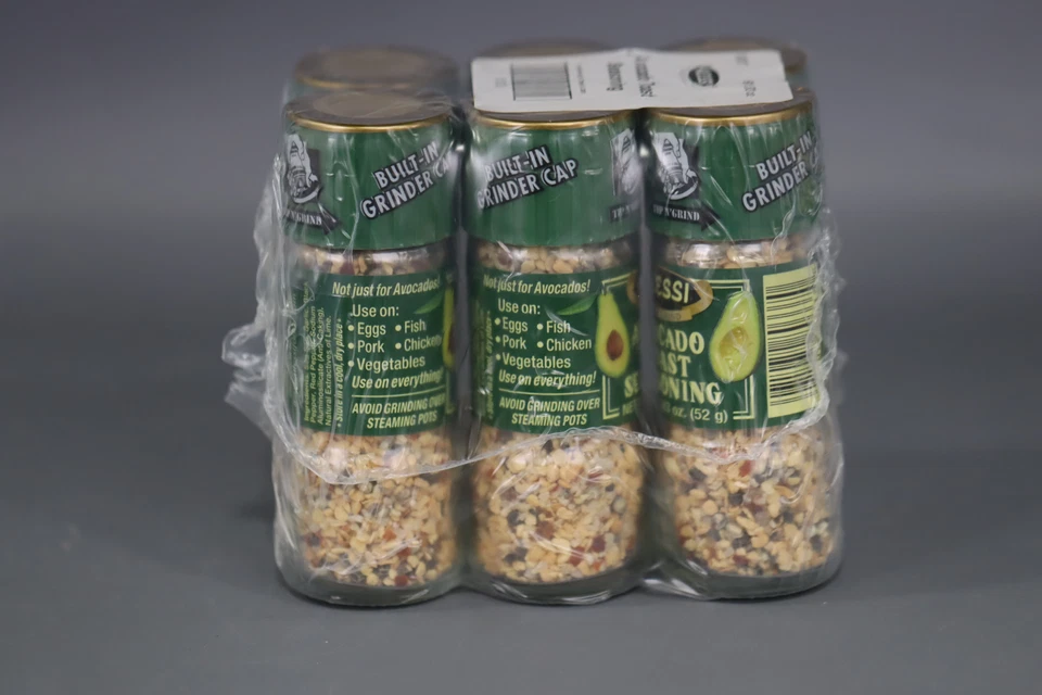 Estuche para tostadas de aguacate condimento Alessi de 6 X 1,83 OZ caducado 02/06/2026 Foto 2 de 4