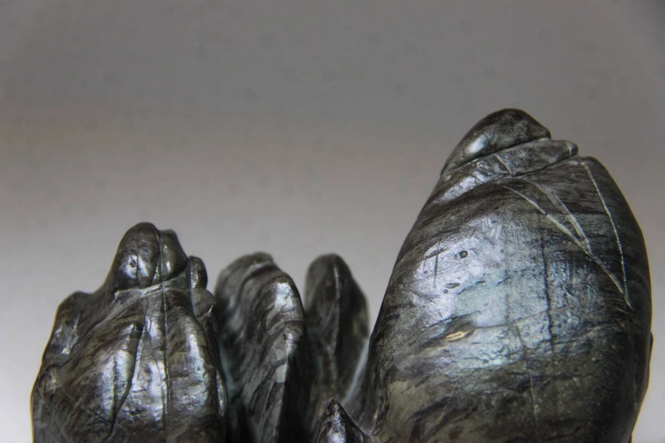 PEDRA DE MONTANHA JAPONESA 9,5cm/3,74" QUARTOS Cascata JAPÃO Bonseki Suiseki 029d - Imagem 3 de 4