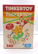 VINTAGE 1983 TOYS TINKERTOY SET #220 ~New Old Stock ~UNOPENED-UNUSED