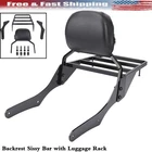 Backrest Sissy Bar with Luggage Rack For Harley Nightster Special RH975S 23-2025