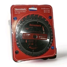 Revvstark 5-1/2" Arbor 5/8” Circular TCT Wood Saw Blades 24T/36T Carbide Tipped