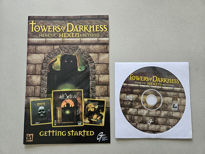 Towers Of Darkness: Heretic, Hexen & Beyond PC CD-ROM Spiel FPS Big Box Retro