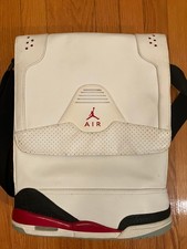 Nike Air Jordan Retro 3 Shoulder Computer Messenger Bag Used