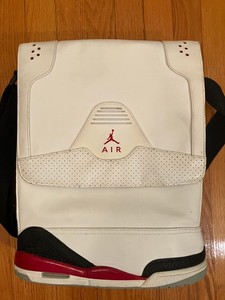 Nike Air Jordan Retro 3 Shoulder Computer Messenger Bag Used