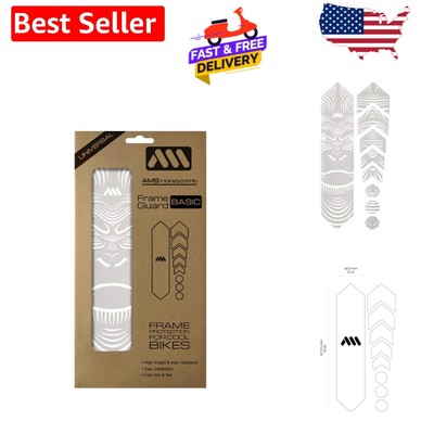 Universal 9-Piece Bike Frame Protector - High-Impact Honeycomb PVC Design