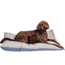 RUSTIC STRIPES DEEP DUVET or COVER Danish Design dog bed cushion cotton pet mat