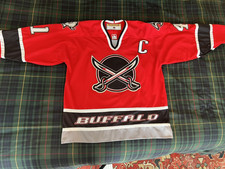 Buffalo Sabres Red XL Authentic Stu Barnes #41 KOHO Jersey w/C.