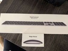 Black Magic Keyboard 2 Touch ID  Black Magic Mouse USB C 