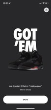 Jordan 5 OG Halloween NEW