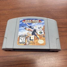 Star Wars Rogue Squadron Nintendo 64 N64 Cartridge Authentic Tested Working