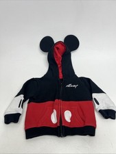 Disney Babies Mickey Mouse Hooded Jacket- Size 6M