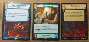 Star Wars Unlimited: Twilight Of The Republic Rare None Holo Cards For TCG