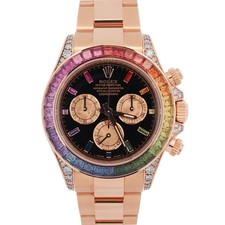 Rolex Daytona 40mm Black Dial Watch Ref # 116598RBOW