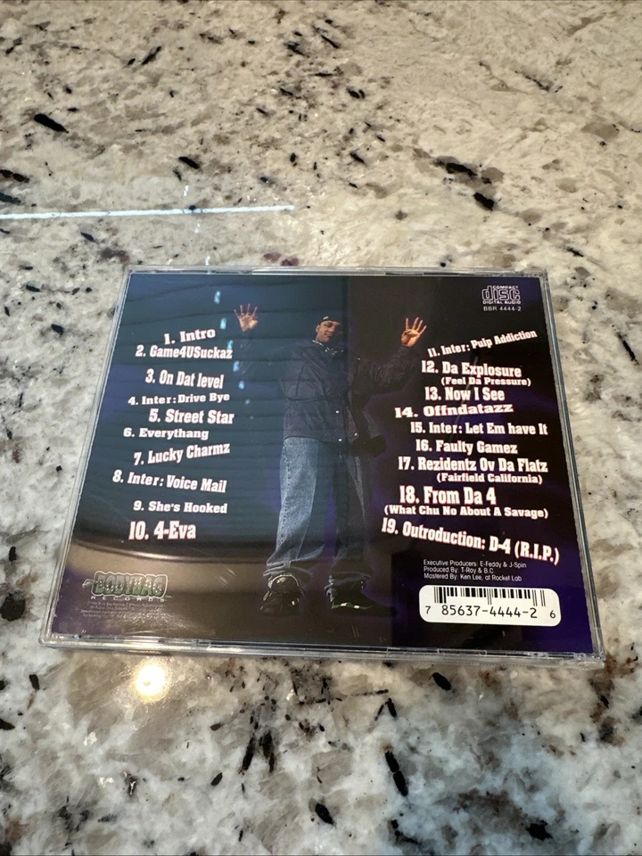 Lil Jazz- Game4usuckaz Fairfield California EZSD, Pizzo VG Rare Way Out Of Print — 第 2/4 张图片