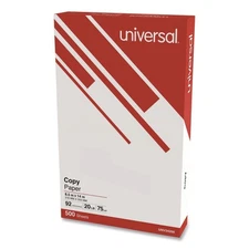 Universal 24200RM 8.5 in. x 14 in. 92 Bright Legal Copy Paper - WT (500/RM) New