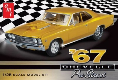 AMT, CHEVROLET Chevelle Pro Street 1967 zum Zusammenbauen und Lackieren, 1/25...