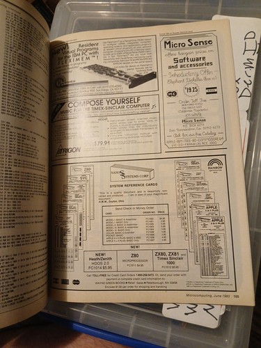1983 JUNE MICROCOMPUTING MAGAZINE - BANKERS PUT THEIR MONEY IN MICROS - Picture 5 of 14