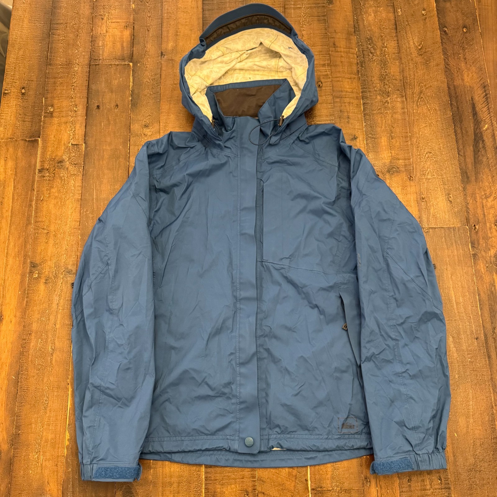 REI Elements Packable Rain Jacket Women's Medium … - image 1