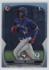 2023 Bowman 1st Edition Sky Blue Foil Yhoangel Aponte #BPPF-110 19fv
