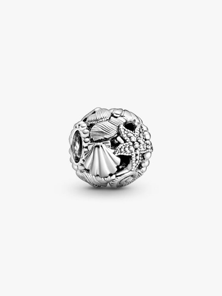 Pandora Charm AnhäNger Bead 925 Sterlingsilber Seestern Muschel Herzen 798950C00-image