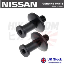 2 Genuine Tailgate Pin Rear Gate Striker Black For Nissan Navara D40M 90570ZP50A