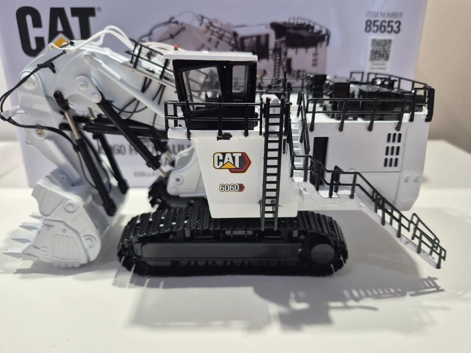 Diecast Masters HO Scale 6060 Mining Shovel White As-is - Image 2 of 4