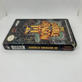 Double Dragon III 3: The Sacred Stones Authentic Nintendo NES CIB