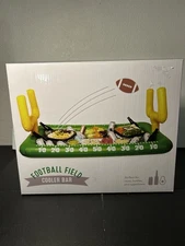 NIB Football Field Game Time Cooler Inflatable Cooler For Drinks Or Appetizers