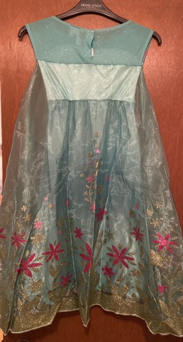 Disfraz DISNEY STORE FROZEN 2 ELSA FLORAL Talla 7/8 - Imagen 4 de 4