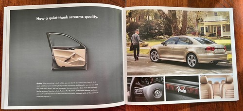 2015 VOLKSWAGEN VW PASSAT SEDAN—18 PAGE U.S. SALES BROCHURE—1.8T TDI V6—NEW NOS - Bild 5 von 5