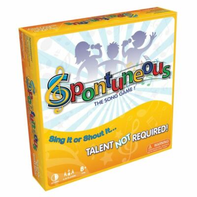 Spontuneous The Song Game (Talent Not Required)! - Yellow NEW SEALED