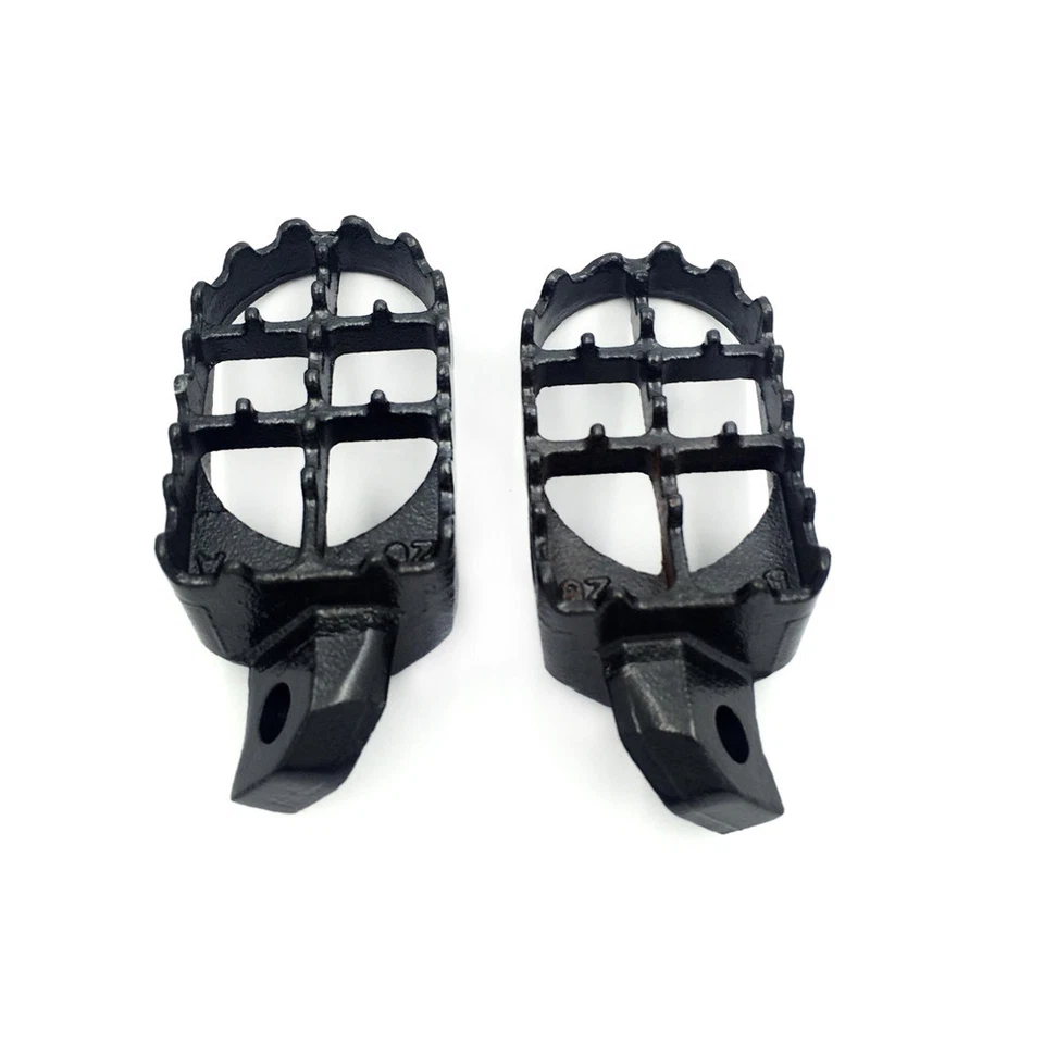 Clavijas de pie GRIS Motocross MX para Kawasaki KDX200 KDX220R KDX250 KX125 KX250 KX500 Foto 2 de 4