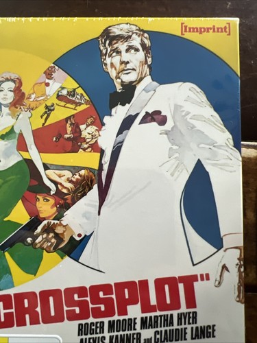 Crossplot Blu-ray Starring Roger Moore Claudia Lange 1969 Limited To 1500 - Picture 9 of 10